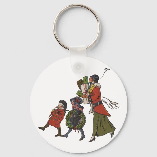 Weihnachts-Familienspass Schlüsselanhänger (Vorderseite)