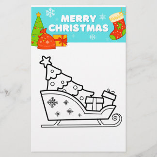Weihnachts-Farbseiten! Flyer