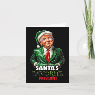 Weihnachts-Favorit Funny Trump Weihnachten X Karte