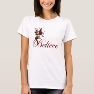 Weihnachts-Fee glaubt Design 1 Fantasy-T - Shirt