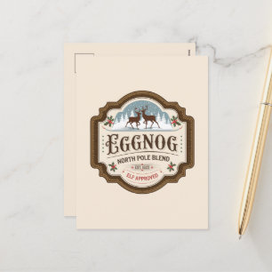 Weihnachts-Feiertag hinzufügen Feiertagspostkarte