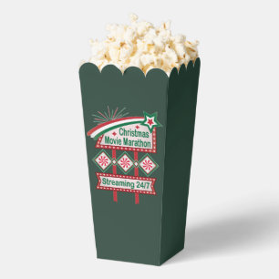 Weihnachts-Film Marathon Retro Marquee Festival Geschenkschachtel
