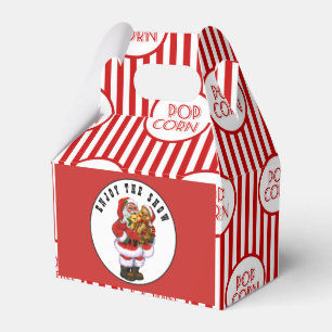 Weihnachts-Filmabend Popcorn-Party Geschenkschachtel