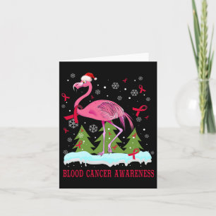 Weihnachts-Flamingo-Blutkrebs-Geschenk Karte