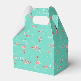 Weihnachts Flamingo Drehung gable Geschenkschachtel