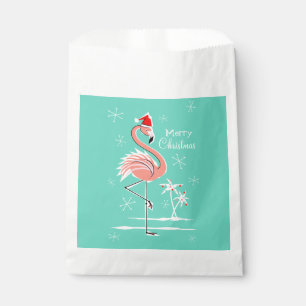 Weihnachts Flamingo Frohe Weihnachtsgeschenk Geschenktütchen
