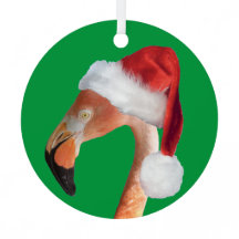 Weihnachts-Flamingo-Ornament