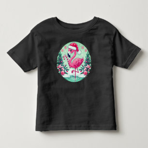 Weihnachts-Flamingo-Sublimations-Clipart-10424 Kleinkind T-shirt