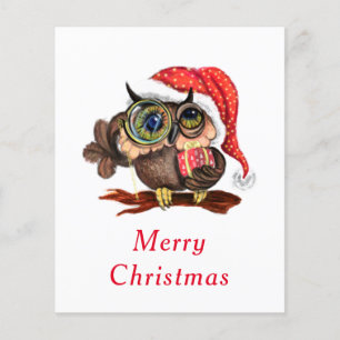Weihnachts Flyer Babyschale mit Geschenk