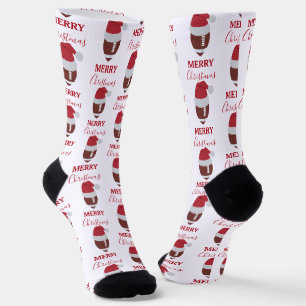 Weihnachts-Football-Grdiron-Ball Festlich Socken