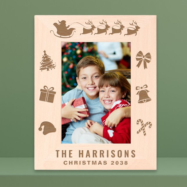 Weihnachts-Foto Geätzte Rahmen (Von Creator hochgeladen)