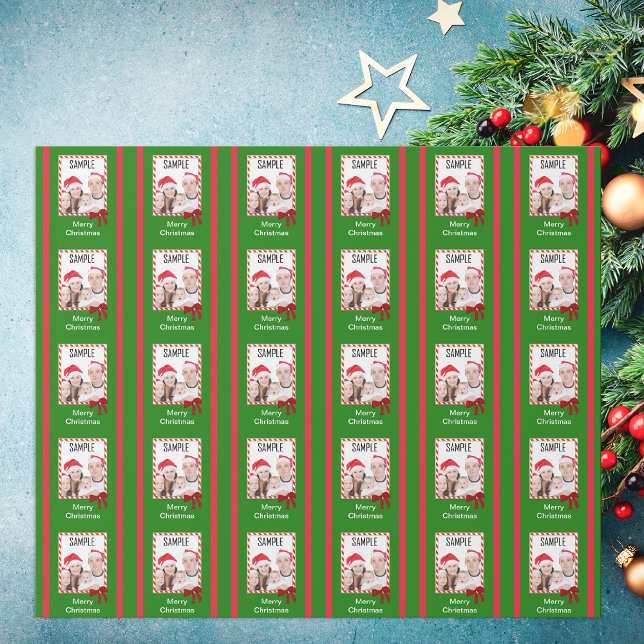 Weihnachts-Foto Geschenkpapier (Von Creator hochgeladen)