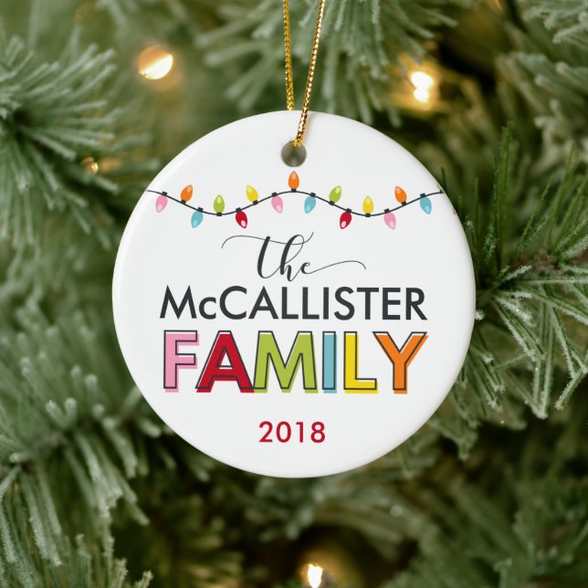 Weihnachts-Foto Keramik Ornament (Baum)