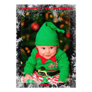 Weihnachts-Foto-Poster Fotodruck