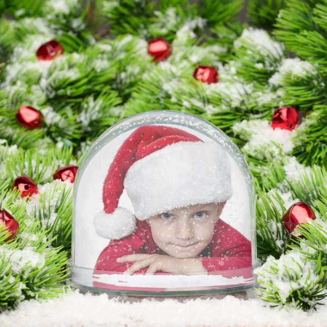 Weihnachts-Foto Schneekugeln (Weihnachten)