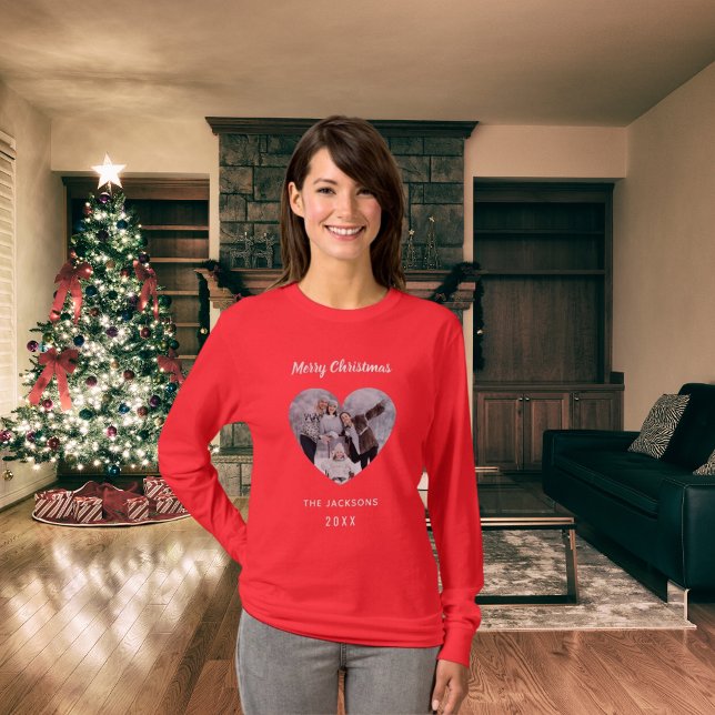 Weihnachts-Foto T-Shirt (Von Creator hochgeladen)