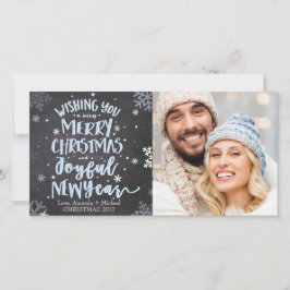 Weihnachts-Fotokarte - Frohe Weihnachten
