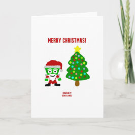 Weihnachts-FrankenCheese Standard Grußkarte Karte