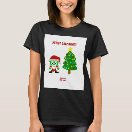Weihnachts-FrankenCheese Women's Black T Shirt