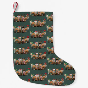 Weihnachts-Fuchs-Liebhaber Familie Tier Xmas Urlau Kleiner Weihnachtsstrumpf
