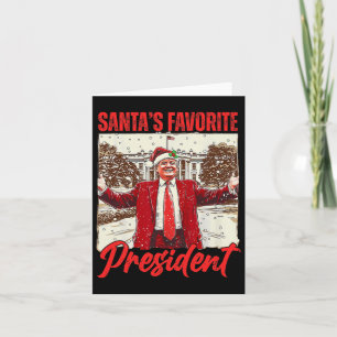 Weihnachts-FuE-Präsident Trump 2024 Karte