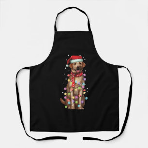 Weihnachts Funny Labrador Santa Dog Xmas Geschenk Schürze
