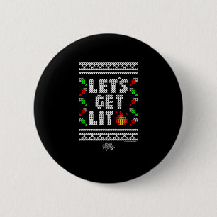 Weihnachts-Funny - Lasst uns mal sehen Button