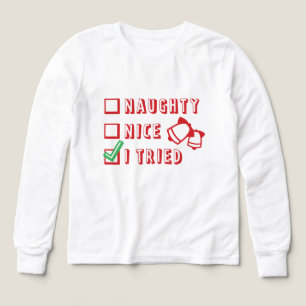 Weihnachts Funny Naughty oder Nice oder Trial List