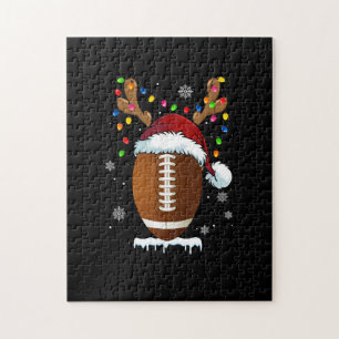 Weihnachts-Fußball-Lichter Lustige Jungen Männer S