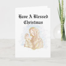 Weihnachts-G-Karte: Gesegnetes Weihnachten