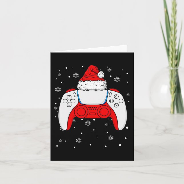 Weihnachts-Gamer-Controller Boys Kids Teens G Karte (Vorderseite)