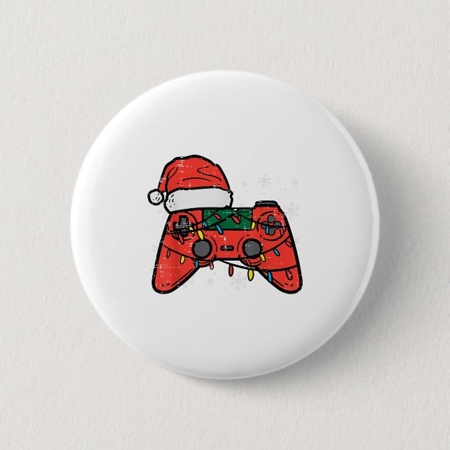 Weihnachts-Gamer-Controller Xmas Boys Kinder Jugen Button (Vorderseite)
