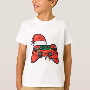 Weihnachts-Gamer-Controller Xmas Jungen Kinder Jug T-Shirt