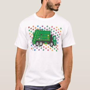 Weihnachts-Garbage-Truck Dezember T-Shirt