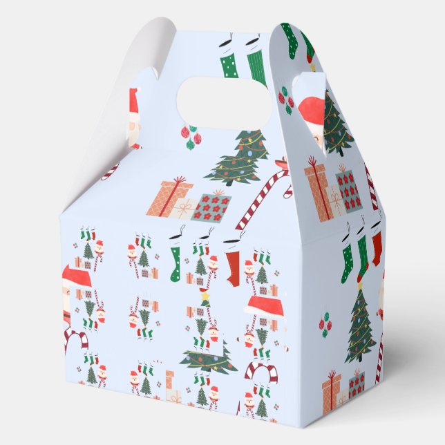 Weihnachts-Gastgeschenk Geschenkschachtel (Vorderseite)