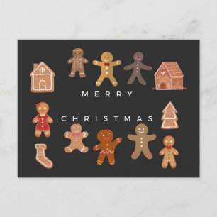 Weihnachts-Gebäck Postkarte