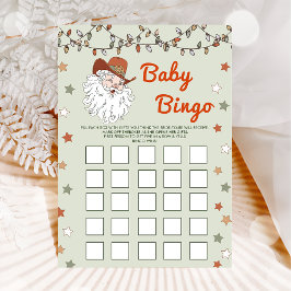 Weihnachts Geburtstagsparty Bingo Game Card Einladung