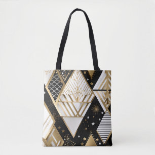 Weihnachts-Geometrieformen-Tasche Tasche