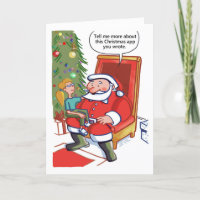 Weihnachts-Geschäftspartner begrüßen Karte