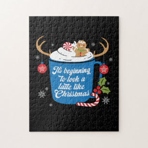 Weihnachts-Geschenk sieht wie ein Latein aus wie W