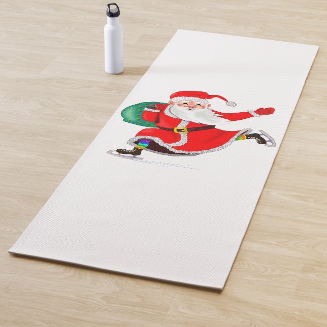 Weihnachts-Geschenk Yoga Mat Santa - Benutzerdefin Yogamatte (Beispiel)