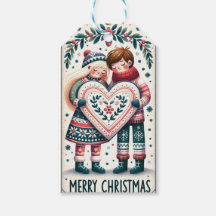 Weihnachts-Geschenkanhänger