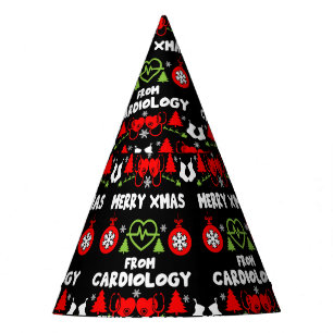 Weihnachts-Geschenke für die Kardiologie Partyhütchen