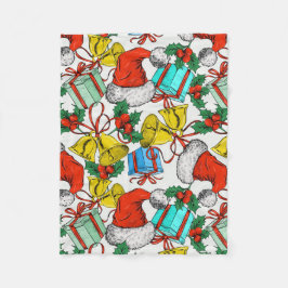 Weihnachts-Geschenke Rote Weihnachtsmannmützen Fei Fleecedecke