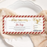 Weihnachts-Geschenkgutschein für die Skireise Einladung<br><div class="desc">Einladung zum Weihnachtsgeschenk für die Skireise. Ski Vektor Designed by macrovektor / Freepik.</div>