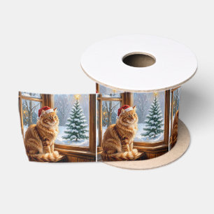Weihnachts-Gingermaus Satinband