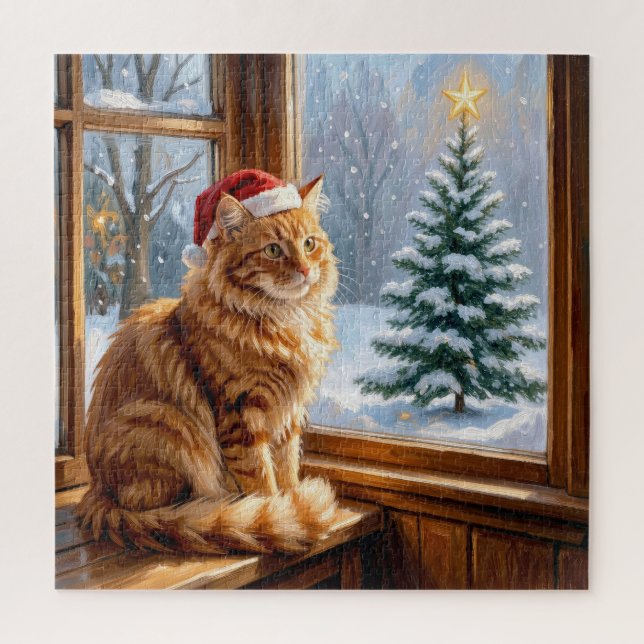 Weihnachts-Gingermieze (Vertikal)