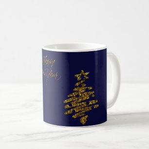 Weihnachts-Glitter-Stechpalmenzweig, Ornamente, Ke Kaffeetasse