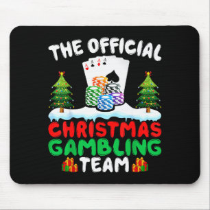 Weihnachts-Glücksspiel-Team - Lustiges Glücksspiel Mousepad