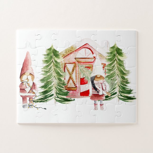 Weihnachts-Gnom-Design 1 (Horizontal)